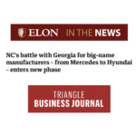 Tonmoy Islam discusses economic development competition with Triangle Business Journal - Today at Elon
